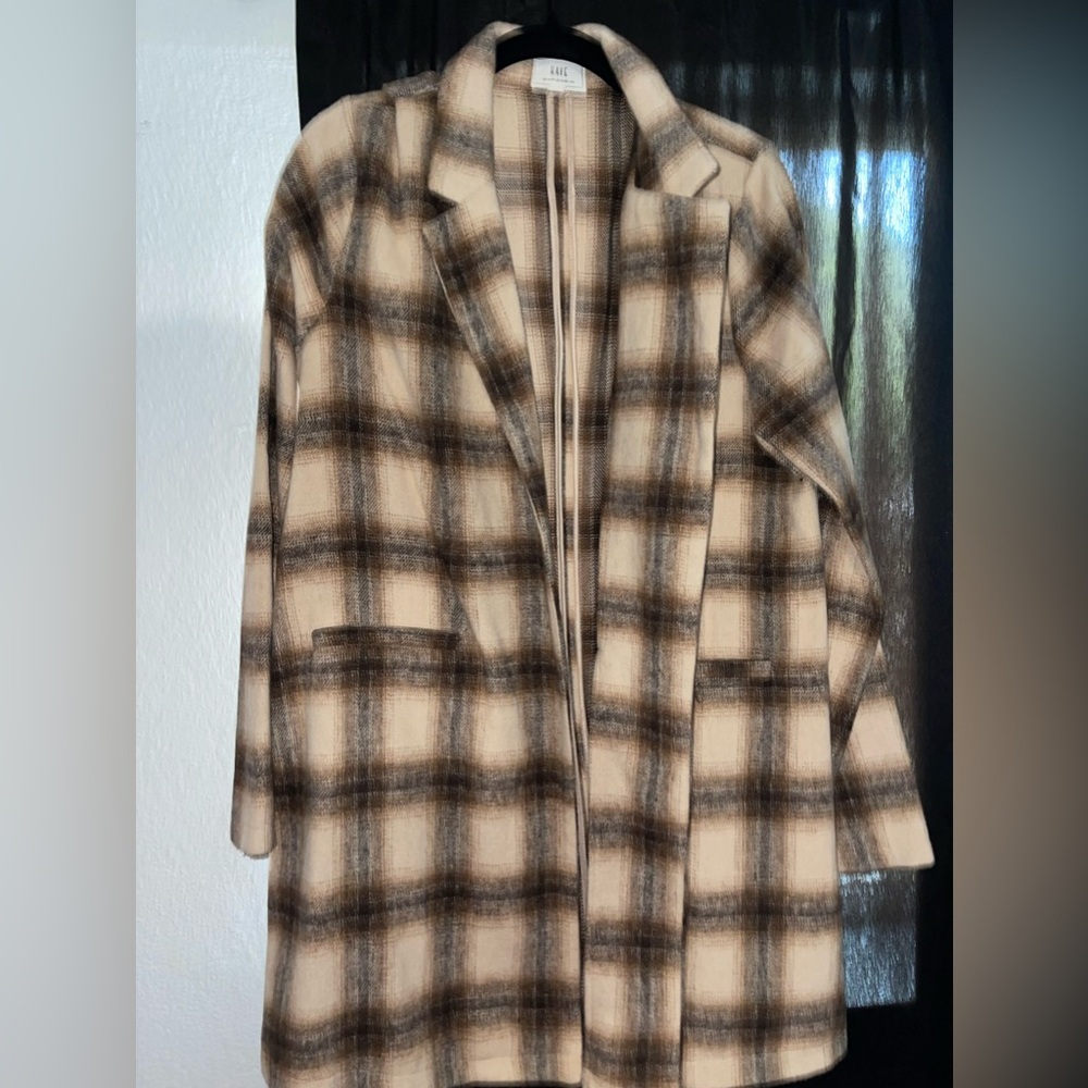 Long cozy coat